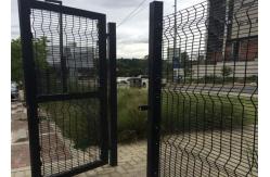 China High Security Nylofor  6ft 3D Modeling PVC Coated 358 Anti Climb Fence supplier