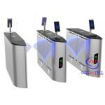 Safety Security Face Terminal Recognition Bar Code Ticket Barrier Flap Turnstile Gate for sale