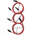 MC4 Flexible Solar Power Extension Cable Temperature Rating 105°C for sale