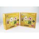 2.5mm Thickness Fruit Alphabet Puzzle 28pcs Varnish Finishing for sale