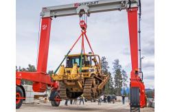 China Modular Building Travelift For Rubber Tired Gantry And Travelling Gantry Crane supplier