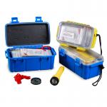 Standard Workplace First Aid Kit Supplies Yellow Waterproof Plastic Shockproof Foam for sale
