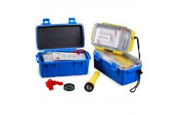 China Standard Workplace First Aid Kit Supplies Yellow Waterproof Plastic Shockproof Foam supplier