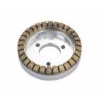 Segmented Metal Bonded Diamond Grinding Wheels 175mm For Glass Double Edge Machine for sale