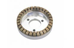 China Segmented Metal Bonded Diamond Grinding Wheels 175mm For Glass Double Edge Machine supplier
