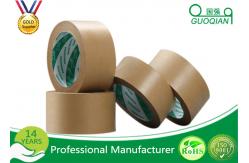 China Logo Printed Reinforced Gummed Kraft Paper Tape 70CM Width Strong Viscosity supplier