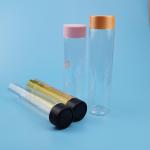 550ml 29oz Transparent PET Plastic Juice Bottle With Screw Cap