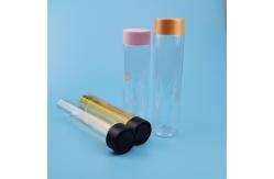 China 550ml 29oz Transparent PET Plastic Juice Bottle With Screw Cap supplier