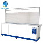 Adjustable Timer Ultrasonic Blind Cleaning Equipment 264L 3000 Watt 28/40KHz for sale
