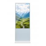 49 Inch LCD Advertising Screen Totem Kiosk Indoor Digital Signage Display for sale