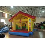 Little Size PVC Kids Inflatable Bounce House For Kindergarten / Farm Jump Bouncy Castles for sale