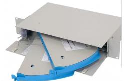 China ODF Optical Distribution Frame 24 Cores Rotatary For Telecommunications supplier