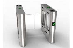 China Channel Control Swing Turnstile Barrier SS304 For Public Entrance supplier