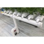 Customized Hydroponic NFT Pipe Greenhouse Flat PVC Tube Hydroponic Systems