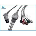 Normal use Round 6 pin one piece type ECG Monitor Cable 3.6 meters for patient monitor for sale