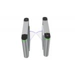 304 Brushed Stainless Steel Automatic Outdoor Retractable Turnstile Mechanism Access Control Barrier Gate for sale