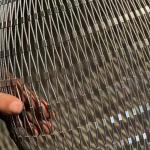 Stainless Steel Wire Cable Net Rope Mesh for Zoo Aviary Fence - AISI316/316L for sale
