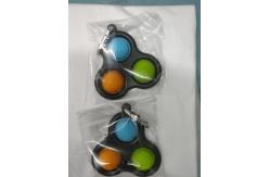 China OEM Push Pop Finger Fidget Toy 8x7.6x1.5cm CE FCC ROHS certificate supplier