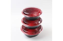 China Plastic Pet Round Dome Pastry Moon Cake Boxes fruit Container supplier