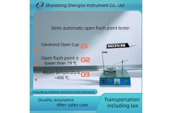 China Determination of flash point of plasticizers SD3536 semi-automatic open flash point tester supplier