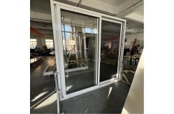 China Thermal Break Alumimum Sliding Glass Door Manual Roller Shutter Double Tempered Glass supplier