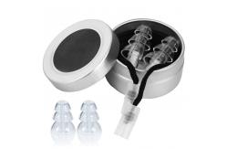 China Ear Plugs Metal Case Keychain Plug Customized Aluminum Earbud Ornament supplier