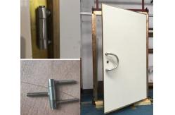 China RF Shielded Opening Pattern Doors With White Finish For MRI Rooms supplier