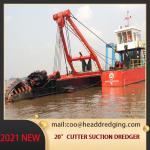 Hydraulic Sand Dredger Vessel ISO9001 Certificated 20 Inch for sale