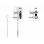 Chocolate Coffee Glass Candy Thermometer Dishwasher Safe For Maximum Hygiene