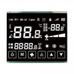 VA 7 Segment Lcd Custom Lcd Segment Display OEM ODM Solution for sale