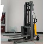 Electric Pallet Stacker Self Loading Stacker Forklift 1.5ton 2ton