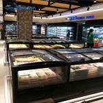 Glass Sliding Door Deep Freezer , Frost Free Plug In Freezer -18 ℃ ~ -22 ℃ for sale