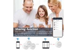 China 2 Pin Japan Plug WIFI Smart Socket Tuya Remote Electrical Outlet supplier