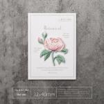 Washable Luxury Rose Iron-On Patches Velvety Petal Texture Timeless Romance Customization Options for sale