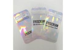 China 1g Holographic Stand Up Pouch ODM Printed ziplockk Aluminum Foil Bag supplier