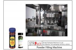 China Multi station Rotary Powder Filling Machine With Servo Drive Controlled Auger supplier
