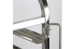 China                  Rk Bakeware China-Flat Pack Stainless Steel Loading Double Rack              supplier