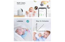 China Wireless Baby Monitor with 1080P Camera 5000mAh Battery 22H VOX supplier