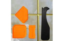 China Silica gel triangular scraper, squeegee, aesthetic seam and glue applicator supplier