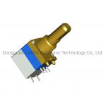 Rotary 10k Ohm Potentiometer , Metal Shaft B Taper Potentiometer RV9C11NS for sale