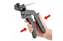 China Cale Tie Tensioning Tool Stainless Steel Cable Tie Tool Pliers Clamping supplier
