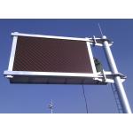 EN12966 Lens LED VMS Signs Highway Trailer Traffic Information Board for sale