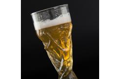 China Customization Crystal Glass Cup Sustainable With Football Shape supplier