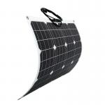 50W Semi-Flexible Solar Panel For Car Boats With Top Efficiency And ETFE Surface for sale