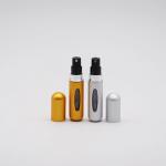 Aluminum Shell Bottom Filling Perfume Tester Bottle 5ml Atomiser