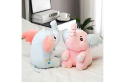 China Fast Rebound 25cm Cartoon Baby Elephant Plush Toy supplier