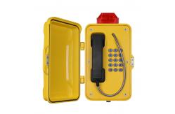 China Water Resistant Heavy Duty Analog Phone Weatherproof With Flashing Lamp supplier
