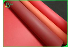 China Tear Resistance Soft Washable Kraft Paper Fabric Roll 0.55mm Thick supplier
