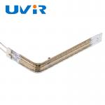 45-480v Customized Heat Lamp Tube Gold Coating Infrared Element for sale