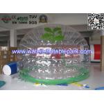 Clear Inflatable Sports Domes Air Seal , Inflatable Igloo Tent  EN14960 /  ROSH